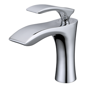 Contemporary Bathroom Chrome Faucet for Basin & Bath