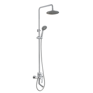 High Pressure Luxury System Handle Rain Bathroom Mixer Shower Set With Temperature