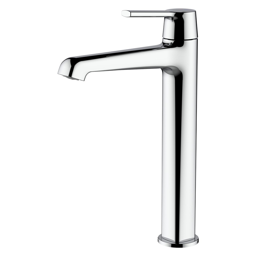 Hot Cold Water Taps Brass Main Body Waterfall Basin Mixer Faucet For Bathroom