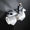 Bathroom Brass Toilet Two in One Paper Towel Holder