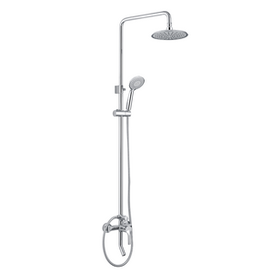 Rain Head Mixer Brass Shower Faucet Set For Bathroom