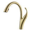 Luxury Factory Direct Sales Brass Brushed Gold Kitchen Faucet Mixers Faucet 